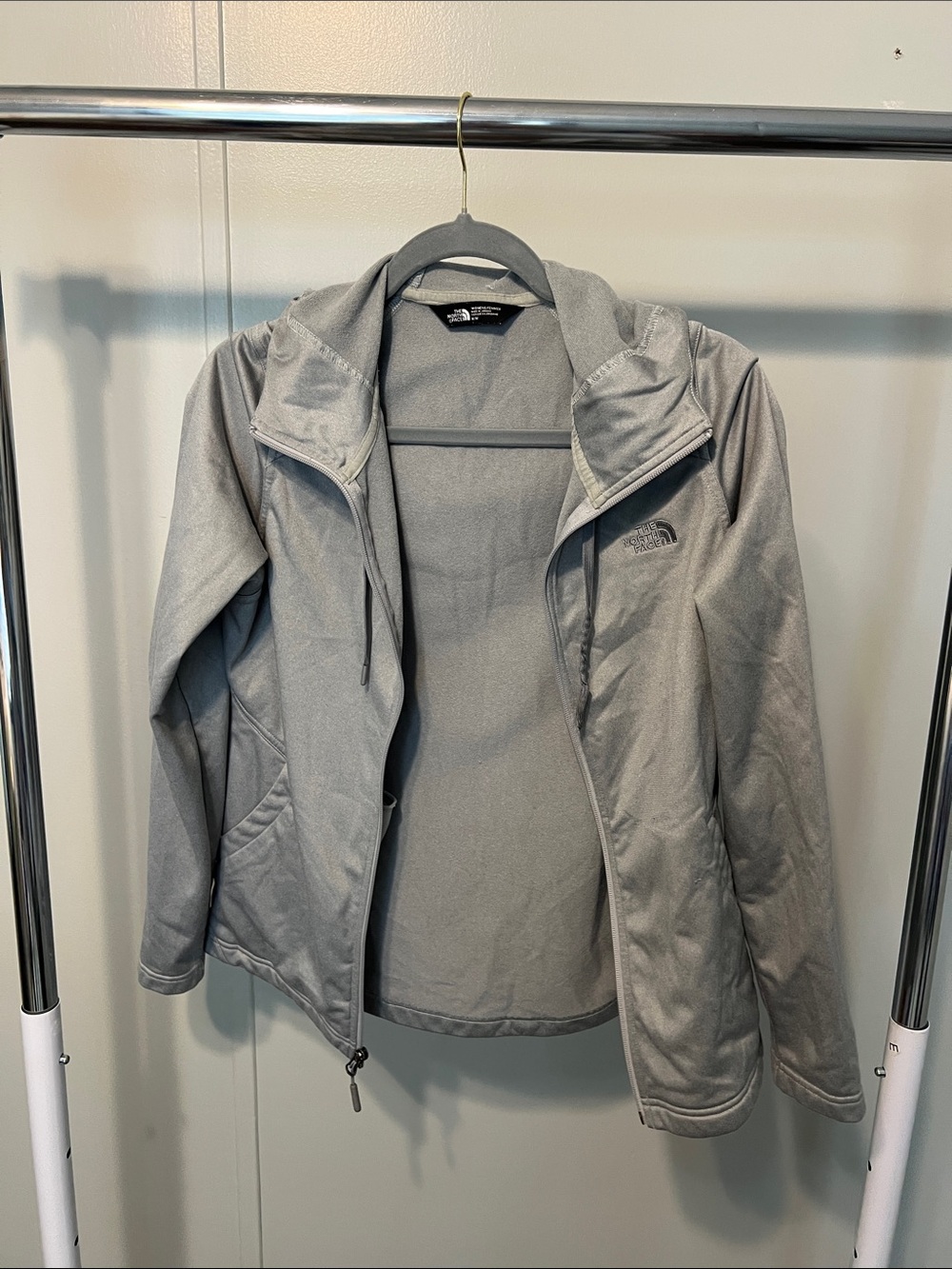 Gray North Face Jacket